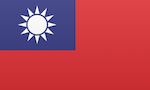 Flagge von Taiwan